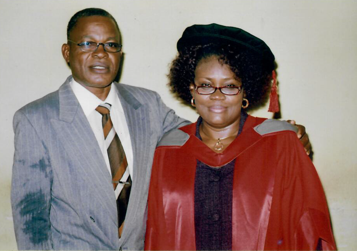 Mum and Dad during their Doctorate Graduation